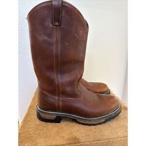 Vintage Mens Boots Rocky 2711 Boots Mens 9.5 M Ride Branson Steel‎ Size 9.5